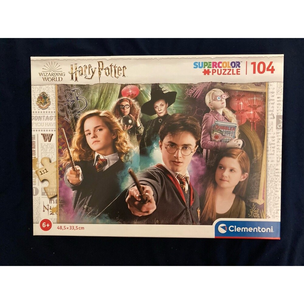 Clementoni Harry Potter Supercolor Puzzle 104 Pieces | Ages 6+ | 48.5 x 33.5 cm